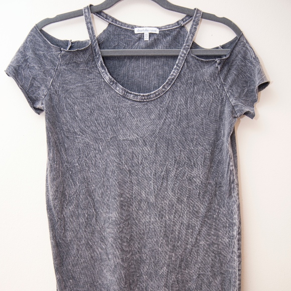 Acid wash t shirt dress Clearance
